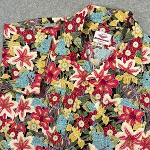 Battenwear 5 Pocket Island Shirt Mens Medium Multicolor Floral Cotton USA $229